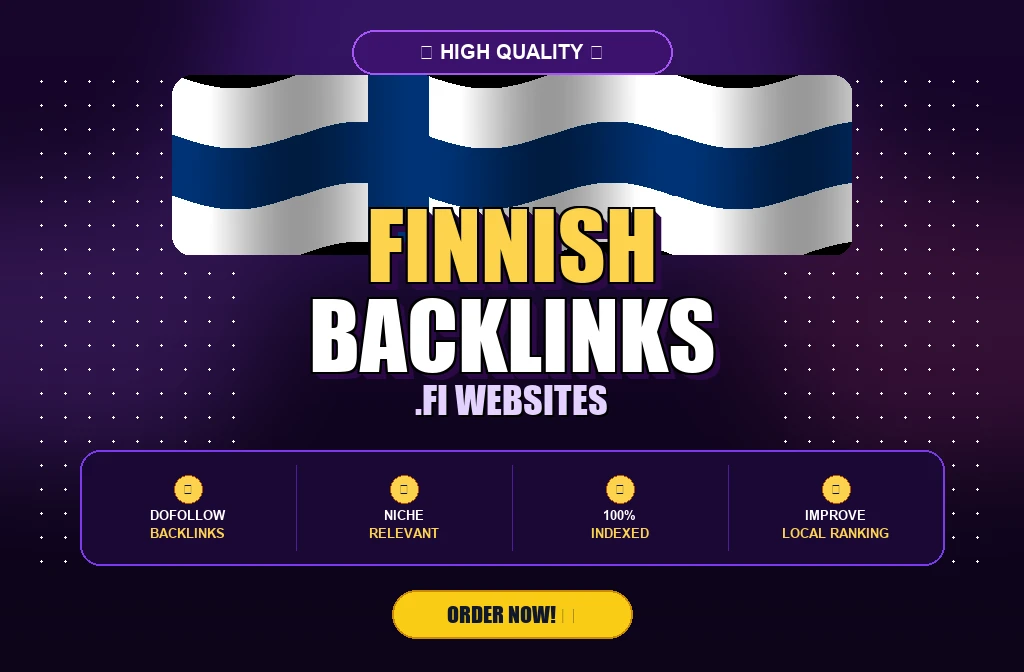 Finland Backlinks Gig