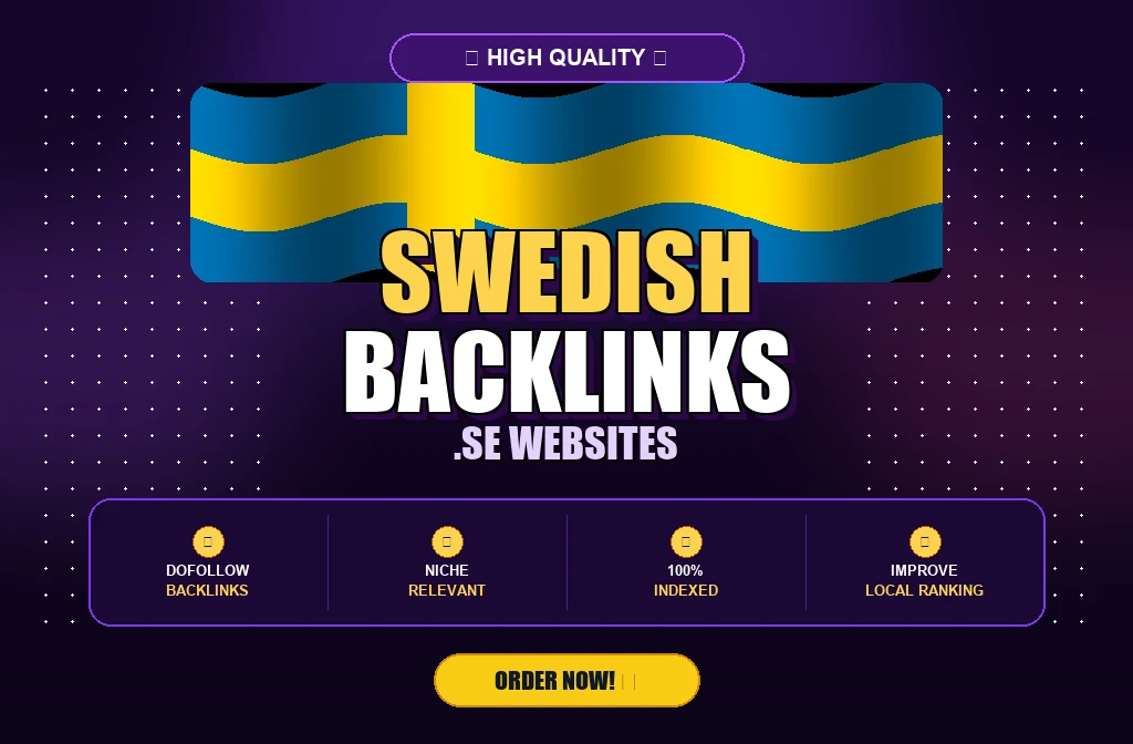 Sweden Backlinks Gig