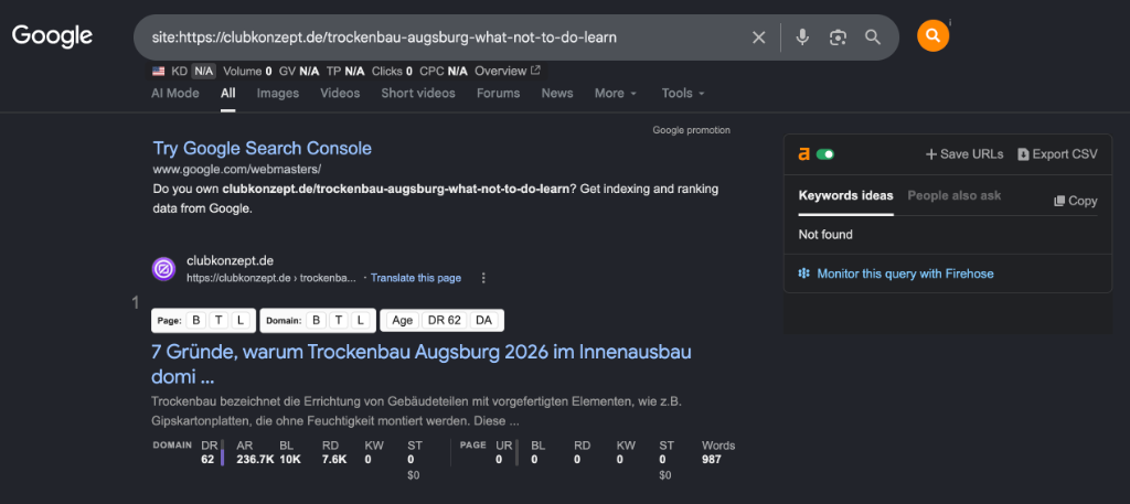 How We Delivered 11 High-DR German (.DE) Guest Posts with 100% Google Indexation After
